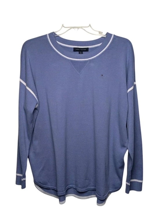 Tommy Hilfiger Sweaters - Tommy Hilfiger Crewneck Sweater with White Trim